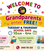 Grandparents Enter FREE at KidsBeBe Blacktown!