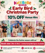 Early Bird Christmas Party at KidsBeBe Blacktown – Save 10% on Venue Hire
